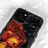 Fire Stalker Wolf by Tom Wood iPhone 15 Plus Waterproof Case